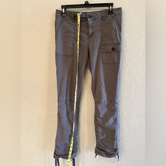 Vintage Woolrich gray adjustable leg length women’s pants size 8 - Picture 4 of 7